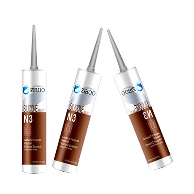 अच्छी कीमत तेजी से सूखने वाला तटस्थ ग्लास गोंद मौसम प्रतिरोधी 300ml काली ग्लास पर्दे की दीवारों के लिए ऑनलाइन