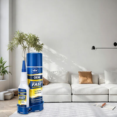 अच्छी कीमत Oem Factory Super Glue Cyanoacrylate Adhesive 400ml and 100g Spray Activator Two-component Instant Glue ऑनलाइन