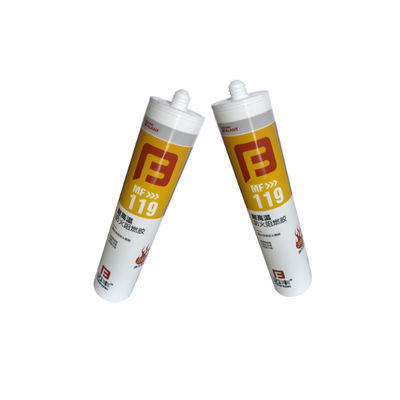 अच्छी कीमत Black Fireproof Silicon Sealants Heat Resistant Steel Structures Curing Time 24 Hours ऑनलाइन