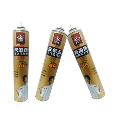 OEM गैप फिलर पॉलीयूरेथेन फोम सीलेंट 750ML निर्माण इन्सुलेशन के लिए