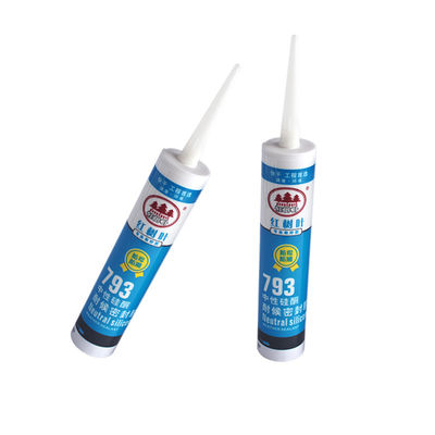 काला जलरोधक तटस्थ उद्देश्य छत कांच सिलिकॉन चिपकने वाला पर्दा दीवार