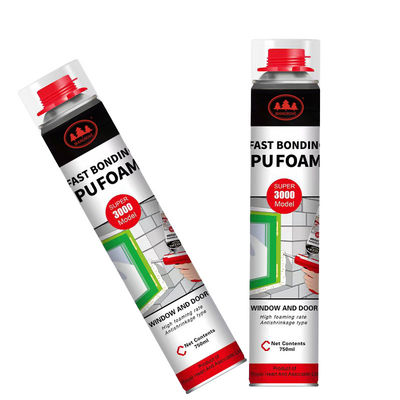 अच्छी कीमत 15min Curing Time Polyurethane Foam Sealant Smooth Paste for Professional Sealing Applications ऑनलाइन