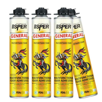 अच्छी कीमत पॉलीयुरेथेन फोम सीलेंट वाटरप्रूफ 750ml त्वरित सूखी उच्च कठोरता एल्यूमीनियम दरवाजे भरने ऑनलाइन