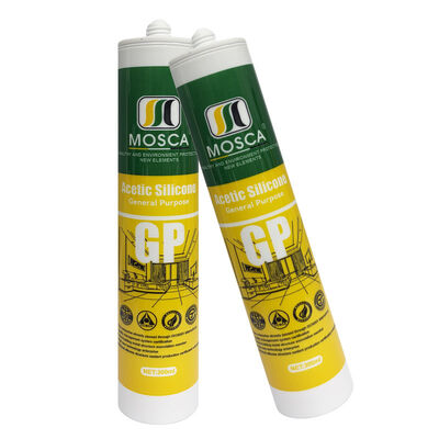 मौसम प्रतिरोधी स्पष्ट तटस्थ सिलिकॉन सीलेंट चिपकने वाली बाथरूम खिड़की